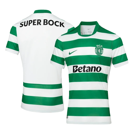 Sporting CP Soccer Jersey Home Shirt 2025-26